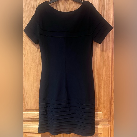 Diane‎ von Furstenberg Short Sleeve Round Neck Stretch Sheath Dress Black Size 2 - Picture 11 of 12